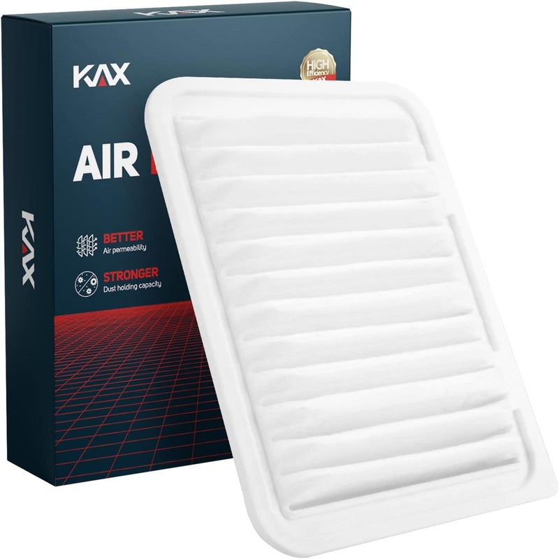 KAX Engine air Filter, CA10190 Replacement for Corolla, Yaris,Matrix, Corolla iM, Vibe, iM, xD, (GP190, MT-190), Advanced Air Filter Media, Increased Acceleration - Image 1